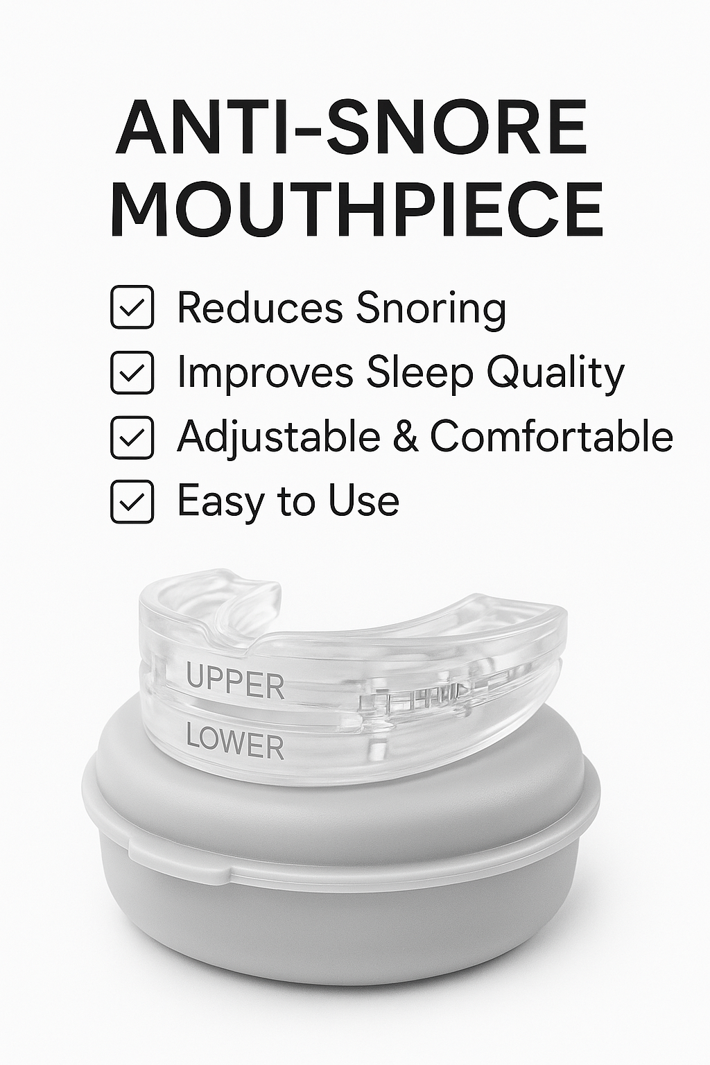 Anti-Snoring Mouthguard – Say Goodbye to Sleepless Nights