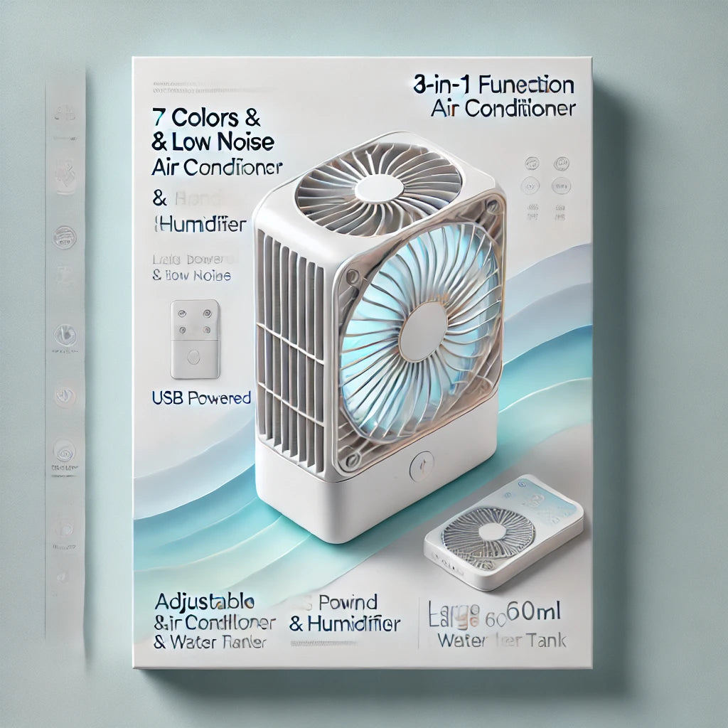 The 3 In 1 Small Air Cooler